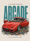 Pixel Speed — Arcade — Koszulka Oversize