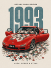Rotary Rush 1993 — Cards and Chips — Koszulka Oversize